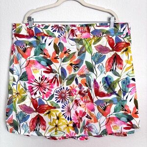 Ripskirt Hawaii Wildflower Watercolor Wrap Skirt Women’s XXL Beach Pool Vacay